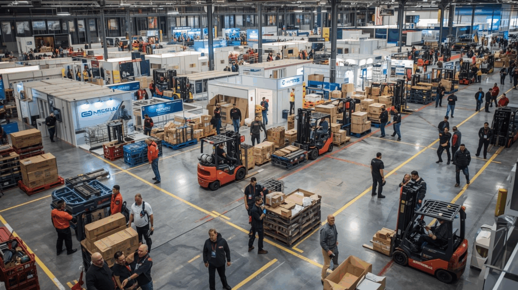 Messelogistik, Messe Transport, Messe Spedition Europa